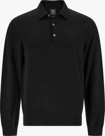 Boggi Milano Pull-over en noir, Vue avec produit