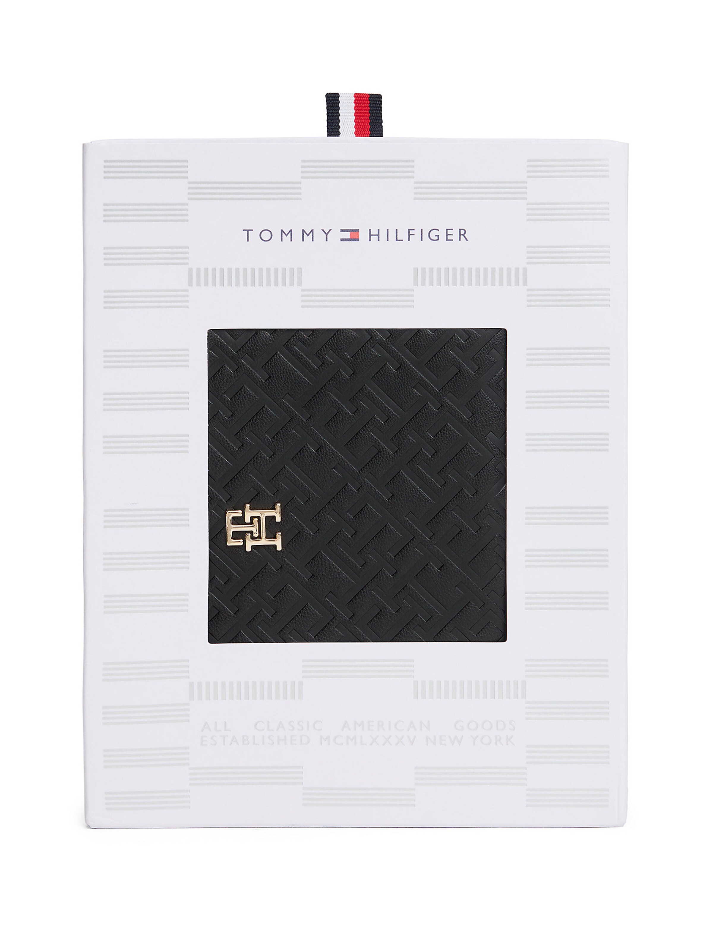 TOMMY HILFIGER Portemonnaies in Schwarz
