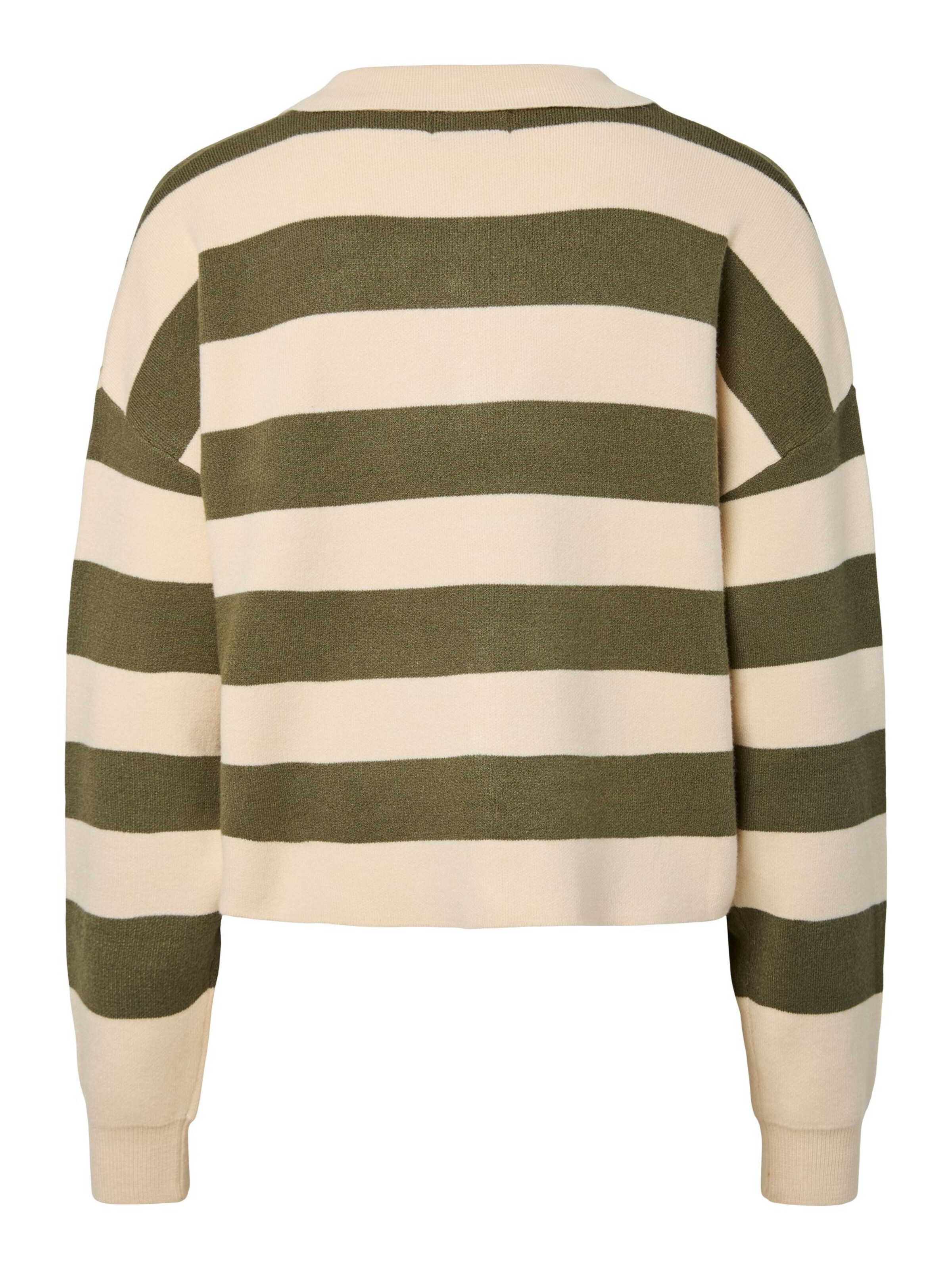 Cardigan 'PCJassy' PIECES en beige