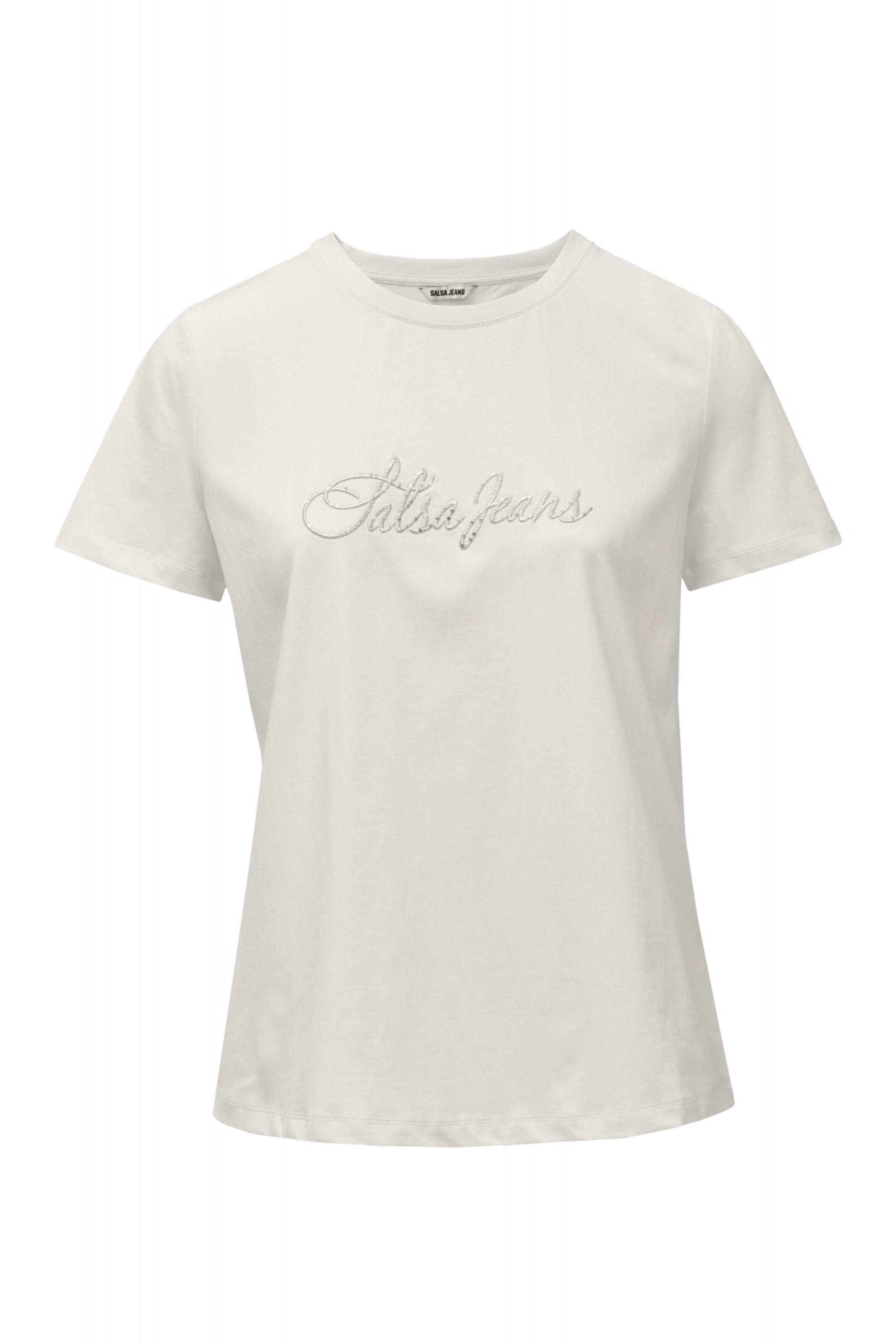 T-shirt Salsa Jeans en beige : devant