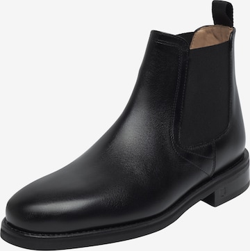 Henry Stevens Chelsea Boots' Ella CB2 ' in Schwarz: Vorderseite