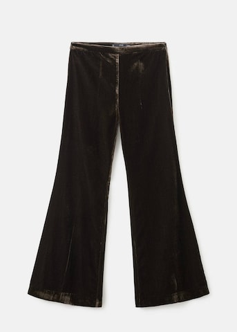MANGO Flared Pants in Brown