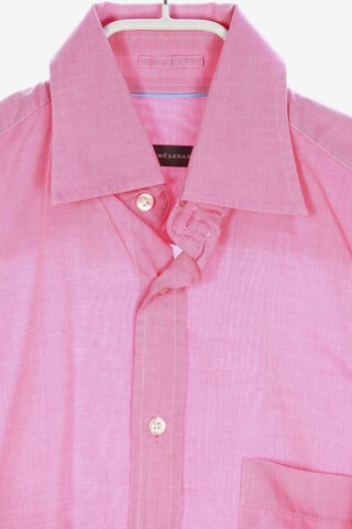 RENÉ LEZARD Button Up Shirt in S in Pink
