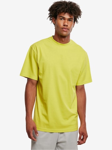 T-Shirt Urban Classics en jaune : devant