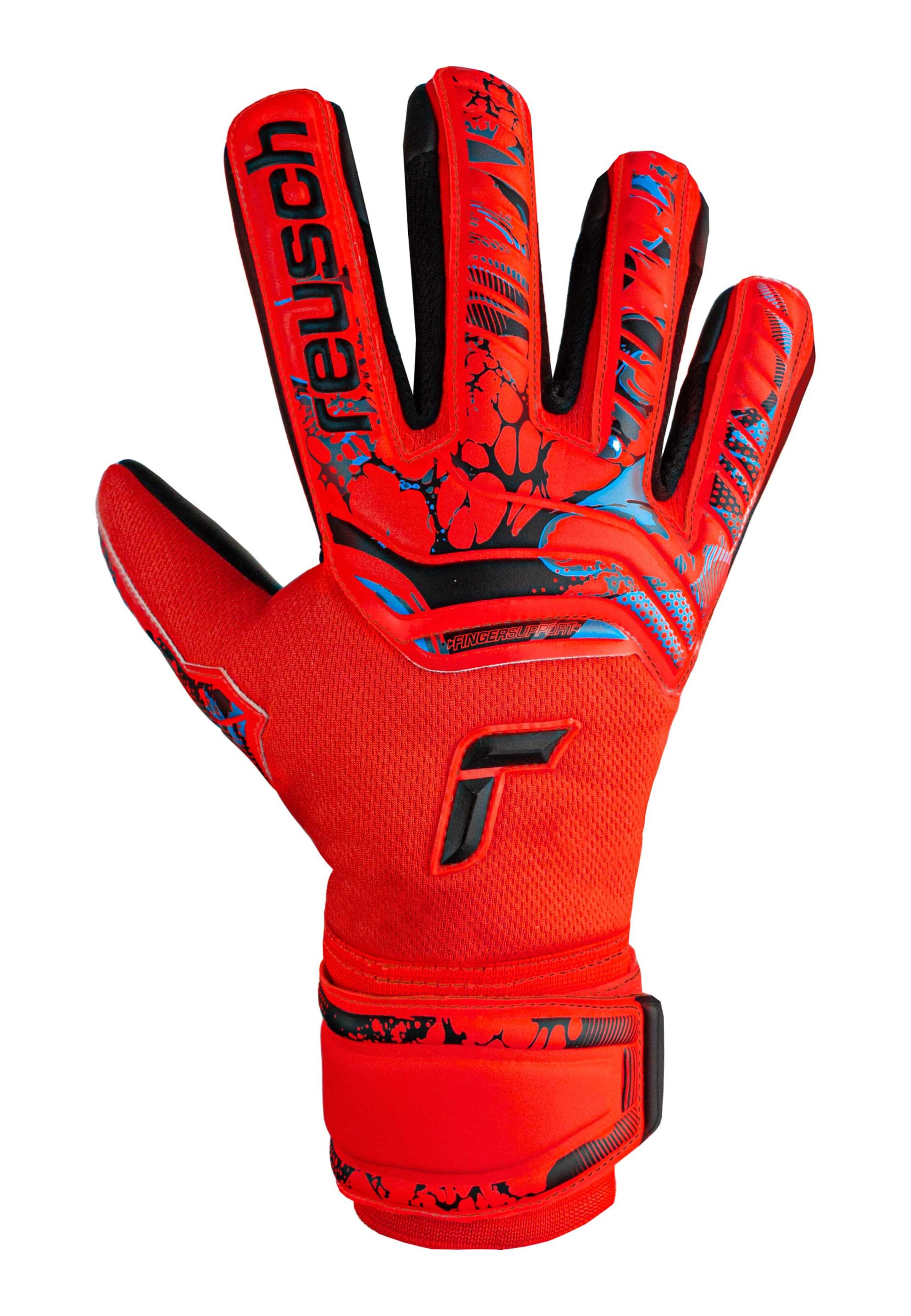 REUSCH Sporthandschoenen 'Attrakt Grip Evolution' in Rood