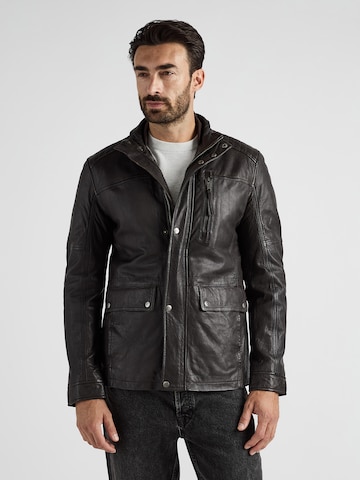 Veste mi-saison JCC en noir : devant