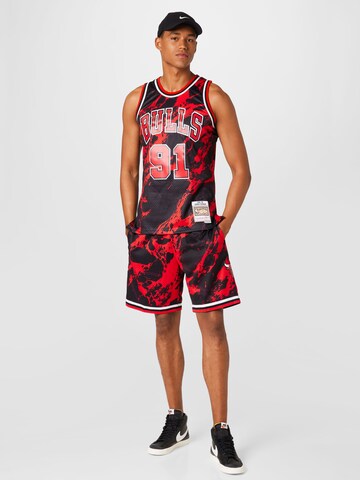 Maglietta 'Bulls' di Mitchell & Ness in nero