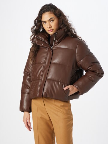 Calvin Klein Between-Season Jacket in Brown: front