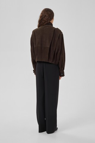 My Essential Wardrobe Between-season jacket 'Petra ' in Brown