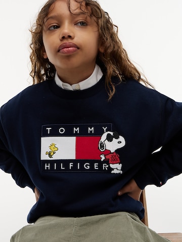 Felpa 'Peanuts' di TOMMY HILFIGER in blu