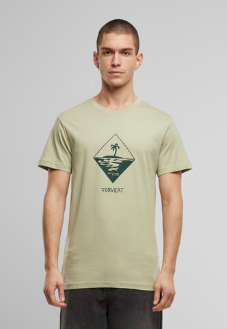 Forvert T-Shirt 'Morro Bay' in Grün