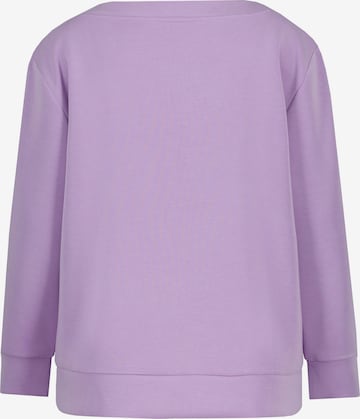 Ulla Popken Sweatshirt in Purple