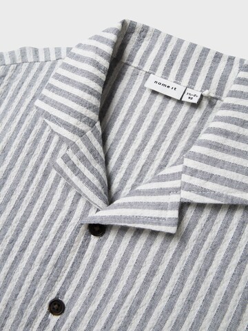 Coupe regular Chemise NAME IT en bleu