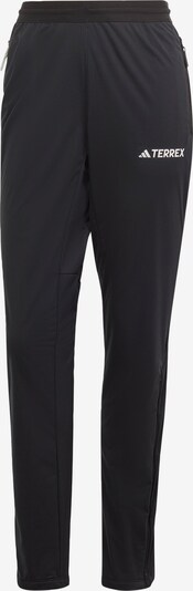 ADIDAS TERREX Pantalon outdoor 'Xperior' en noir / blanc, Vue avec produit