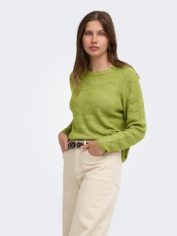 ONLY Pullover in Grün: Vorderseite
