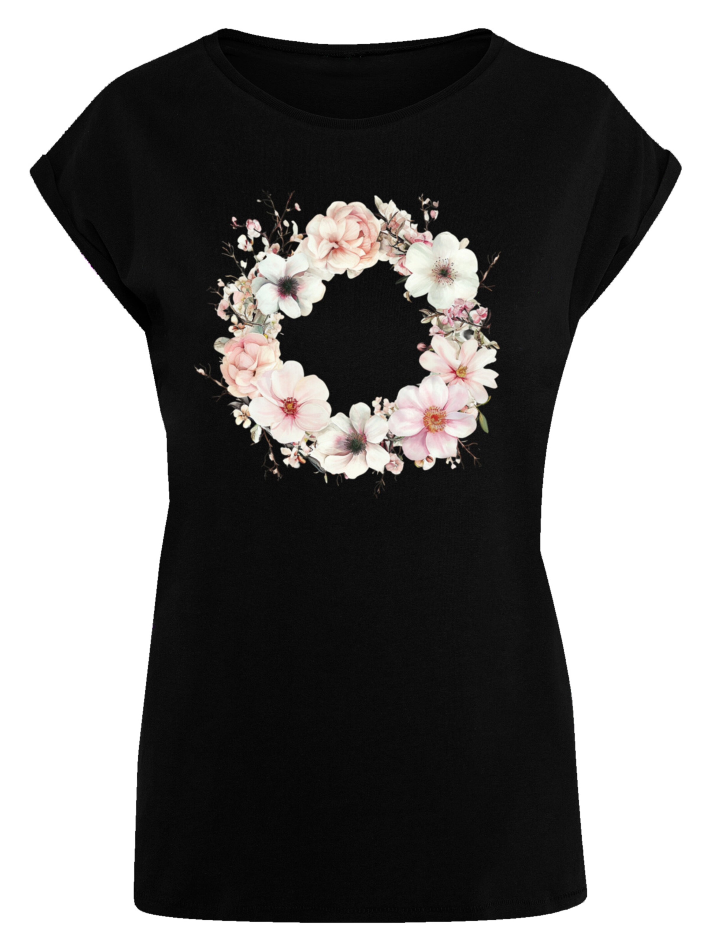 F4NT4STIC Shirt in Black: front