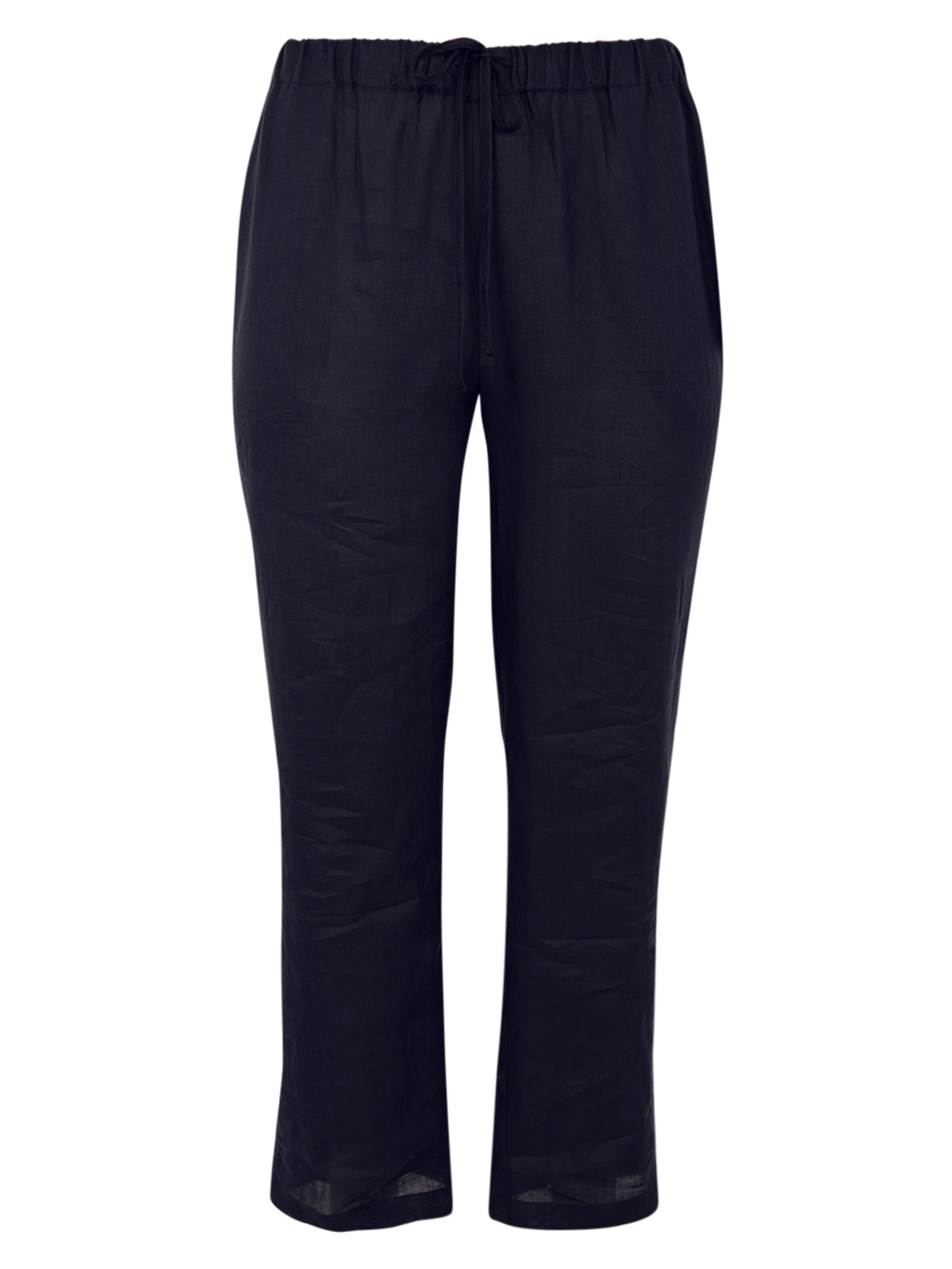 YOEK Loosefit Broek in Blauw: voorkant