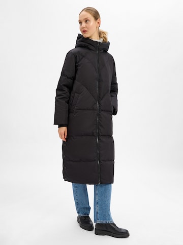 Manteau d’hiver ' YASirima ' YAS en noir : devant