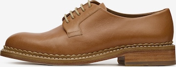LOTTUSSE Lace-Up Shoes 'Derby' in Brown: front
