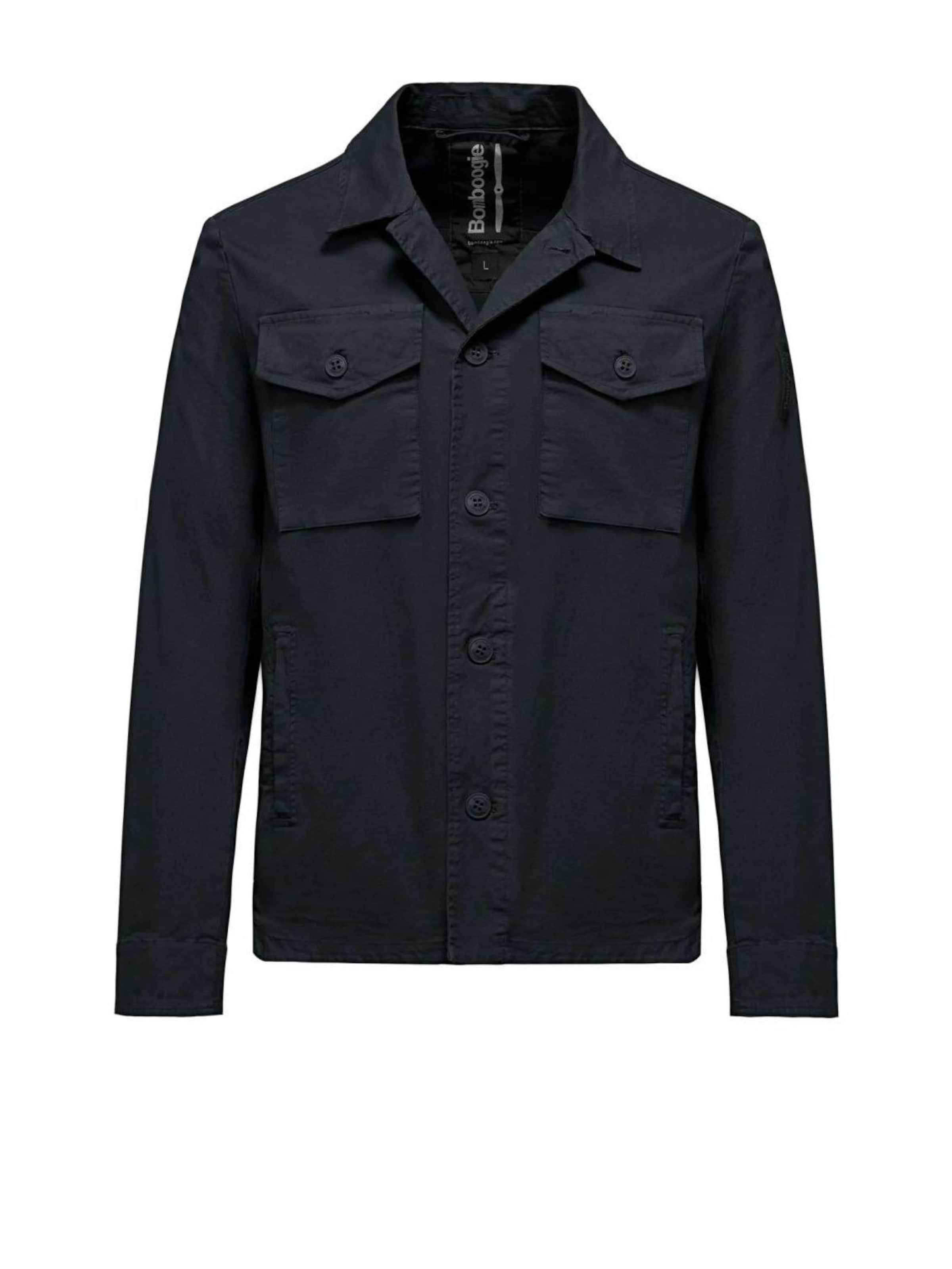 BOMBOOGIE Übergangsmantel‌ in Blau: Vorderseite