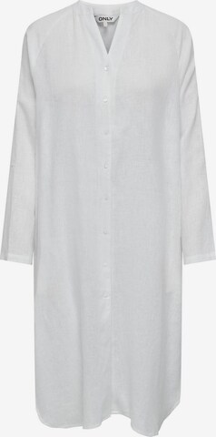 Robe-chemise 'Tokyo' ONLY en blanc : devant
