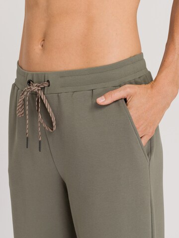 Regular Pantalon Hanro en vert