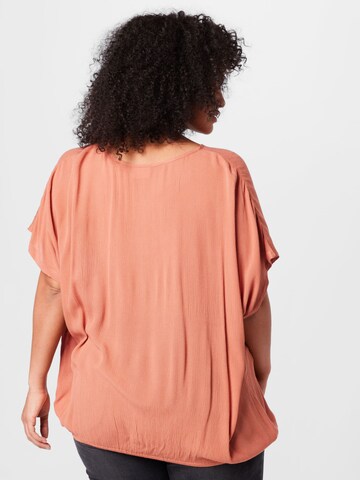 KAFFE CURVE Blouse 'Ami Stanley' in Orange