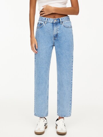 Loosefit Jean Pull&Bear en bleu : devant
