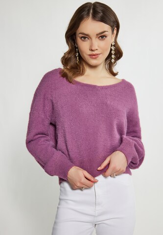 faina Pullover in Lila: predná strana