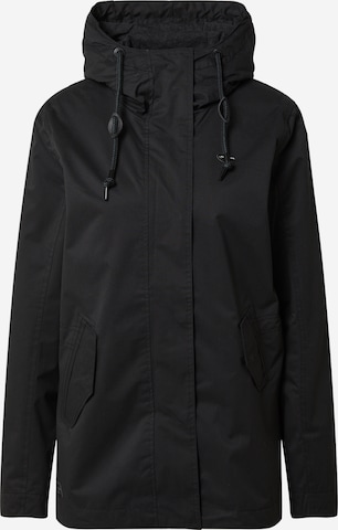 Ragwear Between-Season Jacket 'Lenca' in Black: front