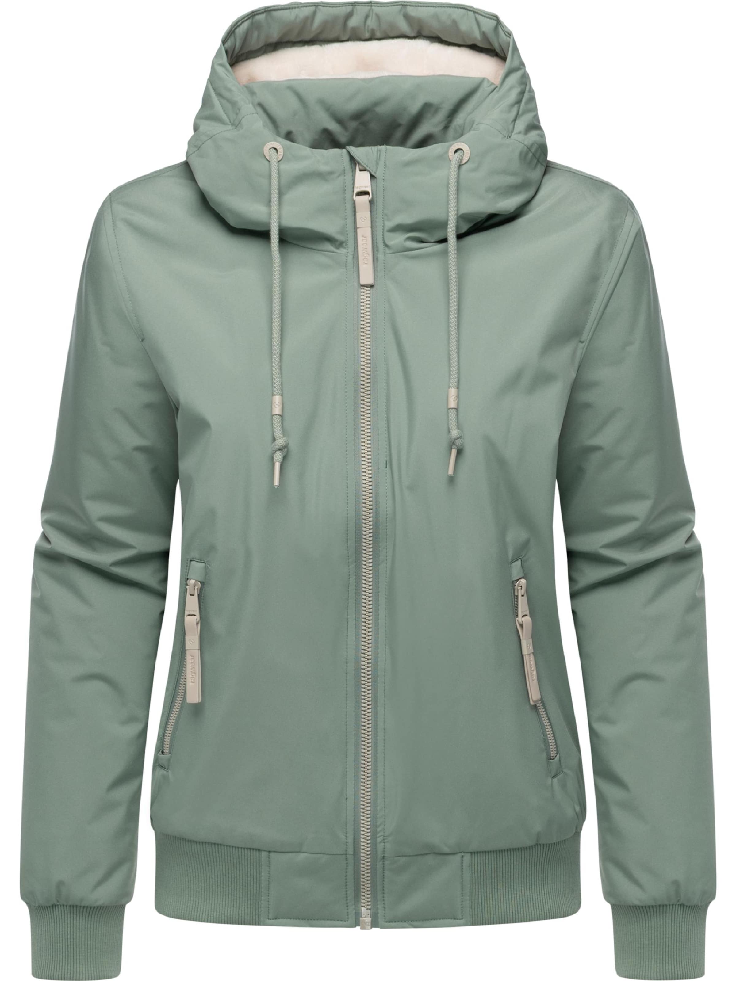 Ragwear Funktionsjacke 'Oggie Youmodo' in Grün: Vorderseite