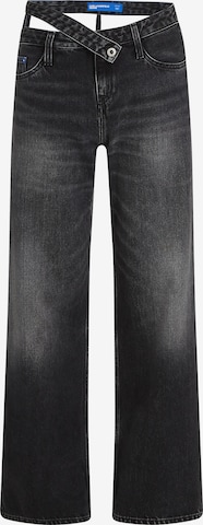KARL LAGERFELD JEANS Loosefit Farkut värissä musta: etupuoli