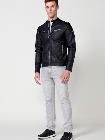 KOROSHI Jacke in Schwarz