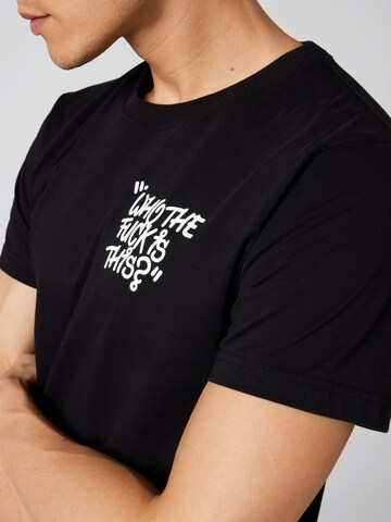 ABOUT YOU x Dardan - Camiseta 'Theo' en negro