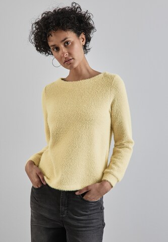 STREET ONE Shirt in Yellow: front