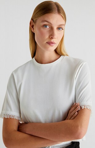 T-shirt 'Beads ' Scalpers en blanc