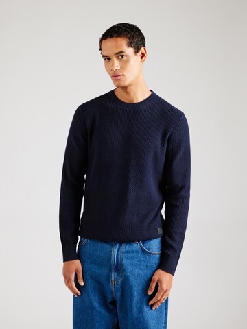 s.Oliver Pullover in Blau: Vorderseite