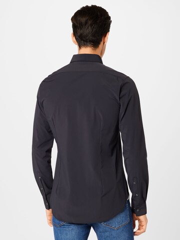 Michael Kors Slim fit Button Up Shirt in Black