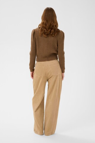 Loosefit Pantalon 'Lauven' SOAKED IN LUXURY en beige