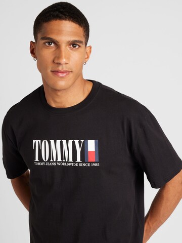 Tommy Jeans Koszulka w kolorze czarny