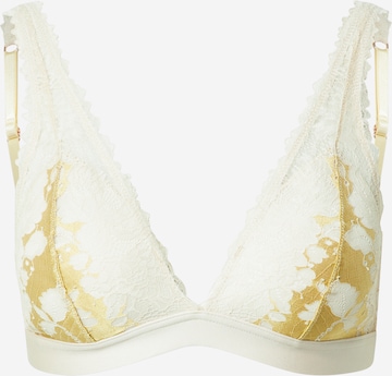 Mey Triangle Bra in Gold: front