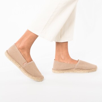 espadrij l´originale Espadrilles 'Classic' in Beige: predná strana