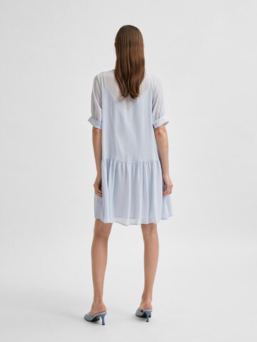 SELECTED FEMME Košilové šaty 'Abigail' – modrá