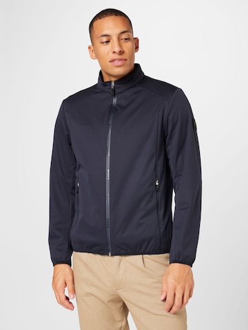 BOSS Green Between-Season Jacket 'Phlox' in Blue: front