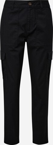 s.Oliver Cargo Pants in Black: front