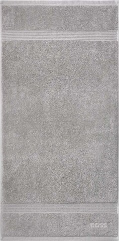 Asciugamano di BOSS in grigio: frontale