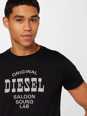 DIESEL قميص 'DIEGO' بلون أسود