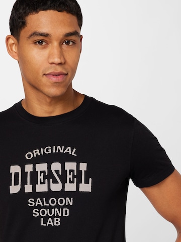 DIESEL T-Shirt 'DIEGO' in Schwarz
