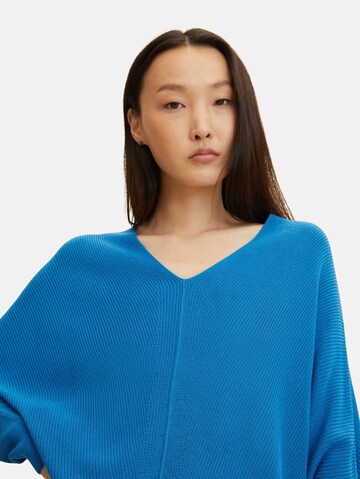 TOM TAILOR Sweater in Blue