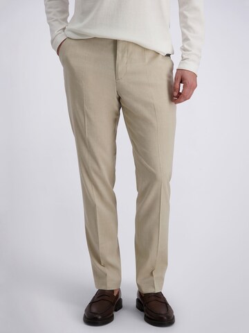 Regular Pantalon chino 'Rick' PIERRE CARDIN en beige : devant